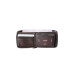 Guard Brown Zipper Horizontal Mini Genuine Leather Wallet
