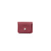 Guard Red Mini Leather Card Holder With Money Compartment
