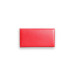 محفظة جلدية نسائية مع جيب للهاتف لون احمر