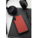 Guard Red Road Pattern Leather Iphone X / Xs Case