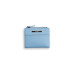 Small Size Ice Blue Coin Genuine Leather Women's Wallet
