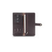Guard Matte Brown Leather Phone Wallet With Card And Money Slot