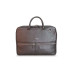 Guard Matte Brown Mega Size Laptop Entry Genuine Leather Briefcase