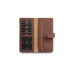 Guard Matte Tan Leather Phone Wallet With Card And Money Slot
