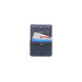 Guard Magnet Small Size Navy Blue Leather Card/Business Card Holder
