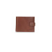Horizontal Tan Genuine Leather Men's Wallet With Guard Pat