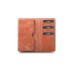 Guard Plus Antique Tan Leather Unisex Wallet With Phone Entry