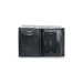 Guard Black Double Piston Vertical Leather Men's Wallet