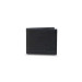 Guard Black Double Piston Horizontal Leather Men's Wallet