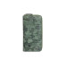 Guard Black/Green Camouflage Printed Leather Zipper Wallet