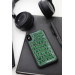 Guard Green Croco Pattern Leather Iphone X / Xs Case