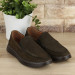 Khaki Genuine Leather Loafer Men's Casual Shoes