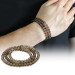 Both Bracelet - Necklace - Rosary 99 Smoky Quartz Natural Stone Accessory