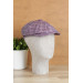 قبعة رجالية موسمية موديل انكليزي كارويات بلون خمري