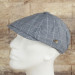 Seasonal Gray Plaid British Style Men's Hat