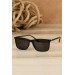 Polarized Black Slim Frame Men's Sunglasses