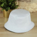 Summer White Bucket Hat