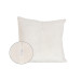 Two-Piece Cushion Cover, Made Of Velvet Fabric, Alaçatı Beige