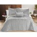 Brillance Double Bedspread Gray