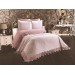 Baby Bedding Set In Light Pink/Powder Buket