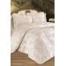 Cream Busem Chenille Jacquard Single Bed Sheet/Slipcover