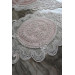 Bedspread Set For Bedroom In Velvet Fabric, Powder/Candy Pink