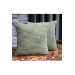 2-Piece Luxury Jacquard Cushion Cover Khaki Çeyiz Diyarı Aysu