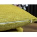 Luxurious Jacquard Cushion Cover 2 Pieces Mustard Çeyiz Diyarı Aysu