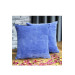 Two-Piece Luxurious Jacquard Cushion Cover, Dark Blue, Çeyiz Diyarı Aysu