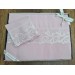 Delicate Pink French Lace Loft Duvet Cover