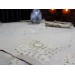 26-Piece Snowflake Tablecloth Set Cappuccino Design Çeyiz Diyarı