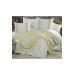 Bedding Set With Duvet Cover In White-Lime Color Çeyiz Diyarı Salsa