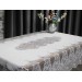 1 Tablecloth Silver-Cream Çeyiz Diyarı Saray