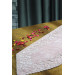 Double Layer Velvet Tablecloth, Powder/Light Pink Çeyiz Diyarı Selçuklu
