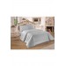 7-Piece French Guipure Bridal Bedding Set, Gray Çeyizdiyarı Diana