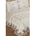 Bedding Set For Brides, 7 Pieces, Cream Color, Dubai