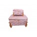 2 Pieces Quilted Dowry Box With Pearls Powder/Light Pink Çeyizlik Clara