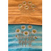 Daisy Soft 4-Piece Embroidered Dowry Towel Set
