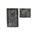 Damaks 2-Piece Bath Mat/Mat Anthracite