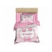 Pink 3D Digital Print Baby Girl Duvet Cover Set