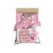 Pink Bunny 3D Digital Print Children's Duvet Cover Set
