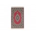 Luxurious Umrah Prayer Rug With Digital Printing, Burgundy/Claret Color