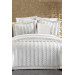 Luxurious 9 Piece Embroidered Bedding Set Cream Dolce