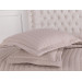 Quilted Double Bedspread In Cappuccino Dublin