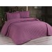 Double Quilted Bedspread, Dublin Purple