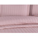 Quilted Double Bedspread In Dublin Powder/Light Pink