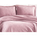 Elegant Double Bedding Set Powder/Light Pink