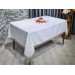 Mesh Single Table Cloth 160X220Cm Cream Cappucino