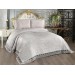French Lace Belins Double Bedspread Gray
