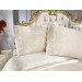 French Lace Belins Double Bedspread Cream